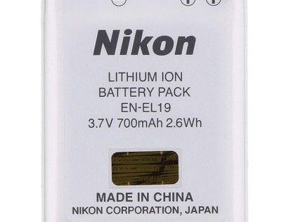 باتری نیکون Nikon EN-EL19 Rechargeable Lithium-Ion Battery