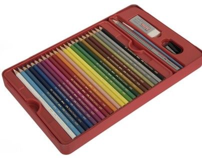 مداد آبرنگی - جعبه فلزی - طرح ماهی 48رنگ