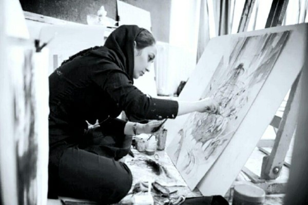 گفتگو با هما حسینیان هنرمند نقاش